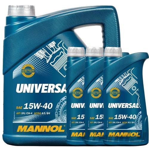 1x5l 3x1l mannol universal - mannol,