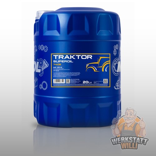 20l liter mannol traktor - mannol,