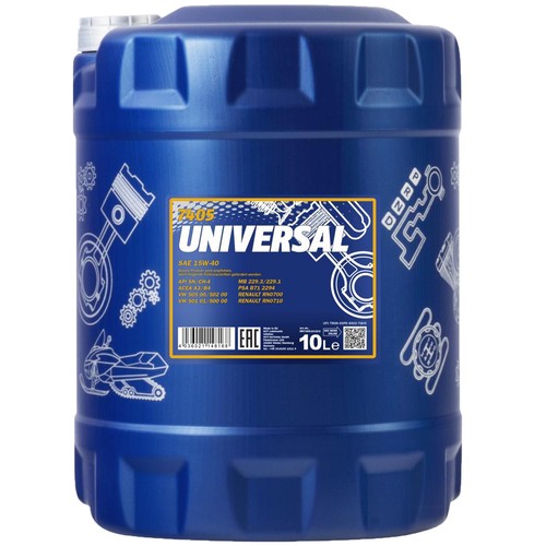 10l 15w motoröl - 15w-40, mannol