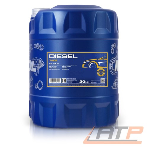 Mannol diesel15w 40 - mannol, 20