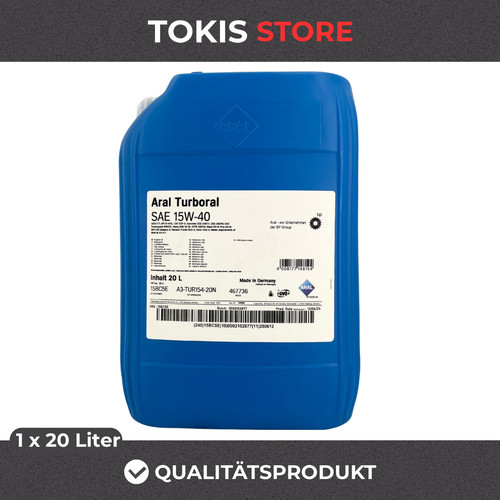 Aral turboral 15w liter - aral, 15w-40