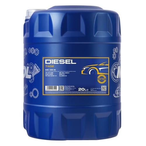 Mannol diesel 15w motoröl - diesel, 15w-40