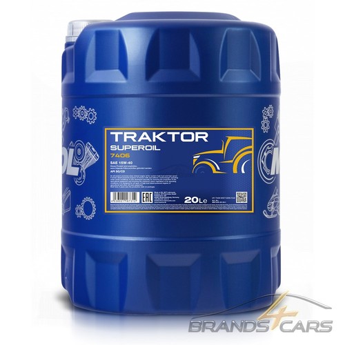 Liter mannol traktor - 20,