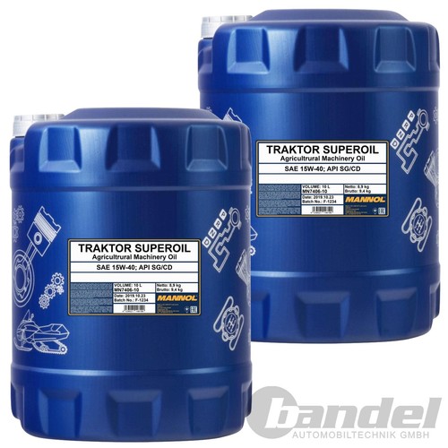 10l mannol motoröl traktor - mannol,