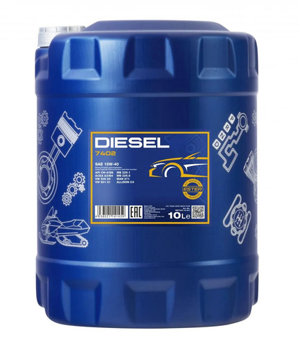 Mannol 7402 motoröl - motoröl, diesel