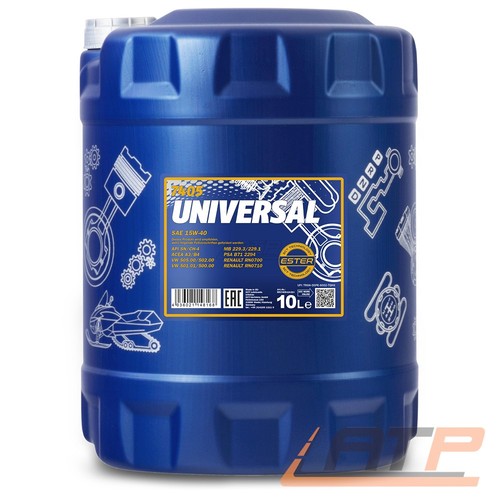 Mannol universal 15w 40 - mannol, 10