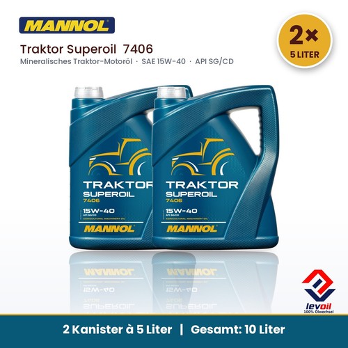2x5 liter mannol 7406 - mannol,