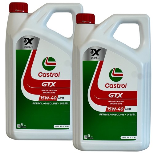 2x5 liter castrol gtx 15w - 2x5,