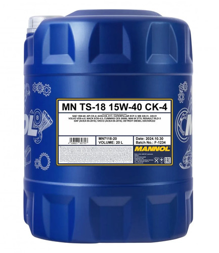 Mannol 7118 shpd 15w - mannol,